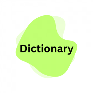 فرهنگ لغت Dictionary