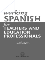 خرید کتاب اسپانیایی Working Spanish for Teachers and Education Professionals