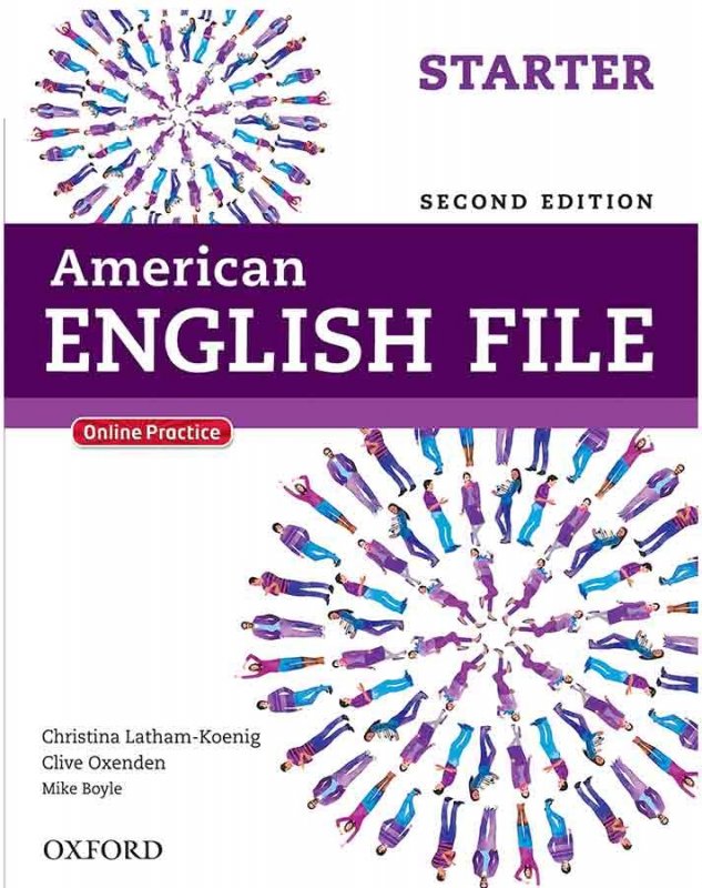 خرید کتاب امریکن انگلیش فایل استارتر ویرایش دوم American English File 2nd Edition: Starter رحلی