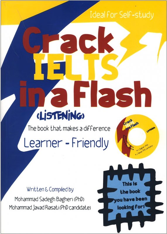 خرید کتاب کرک آیلتس لسینینگ (Crack IELTS In a Flash (Listening