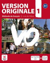خرید کتاب آموزشی زبان فرانسوی ورژن اورجینال Version Originale 1 + CD audio + DVD