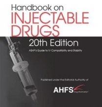 خرید کتاب هندبوک آن اینجکتیبل دراگز Handbook on Injectable Drugs (R) : ASHP's Guide to IV Compatibility and Stability