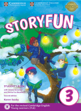 خرید کتاب زبان Storyfun 3 Students Book+Home Fun Booklet 3+CD