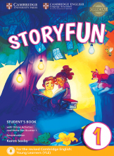 خرید کتاب زبان Storyfun 1 Students Book+Home Fun Booklet 1
