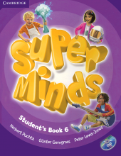 خرید کتاب سوپر مایندز Super Minds 6 SB+WB+CD+DVD