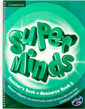خرید کتاب معلم Super Minds 3 Teachers Book+CD