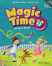 خرید کتاب مجیک تایم دو ویرایش دوم Magic Time 2 Student Book & Workbook 2nd Edition with CD