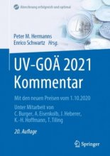 خرید کتاب UV-GOÄ 2021 Kommentar: Mit den neuen Preisen vom 1.10.2020