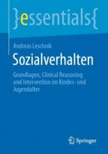 خرید کتاب Sozialverhalten: Grundlagen, Clinical Reasoning und Intervention im Kindes- und Jugendalter