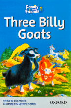 خرید کتاب داستان انگلیسی فمیلی اند فرندز سه بز کوهی Family and Friends Readers 1 Three Billy Goats