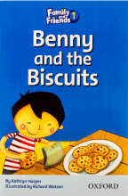خرید کتاب داستان انگلیسی فمیلی اند فرندز بنی و بیسکوئیت Family and Friends Readers 1 Benny and the Biscuits