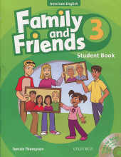خرید کتاب امریکن فمیلی فرندز American Family and Friends 3 - SB+WB+CD