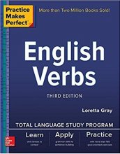 خرید کتاب پرکتیس میکز پرفکت انگلیش وربز Practice Makes Perfect English Verbs Third Edition
