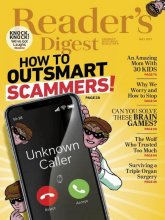 خرید مجله ریدر دایجست Readers Digest How to outsmart the scammers May 2021