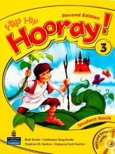 خرید کتاب هیپ هیپ هورای سه Hip Hip Hooray 2nd 3 SB+WB+CD