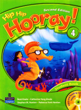 خرید کتاب هیپ هیپ هورای چهار Hip Hip Hooray 2nd 4 SB+WB+CD