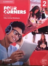 خرید کتاب فیلم فور کورنرز ویرایش دوم Four Corners 2 Video Activity book with DVD 2nd Edition