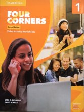 خرید کتاب فیلم فور کورنرز ویرایش دوم Four Corners 1 Video Activity book with DVD 2nd Edition