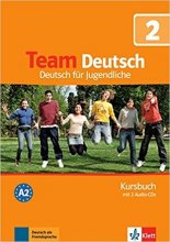 خرید کتاب آلمانی تیم دویچ Team Deutsch 2: Kursbuch + Arbeitsbuch