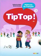 خرید کتاب زبان Tip Top ! 3 A2 livre + Cahier