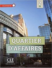 خرید کتاب زبان Quartier d affaires 2 Niveau B1 Livre + Cahier + DVD