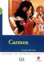 خرید کتاب زبان lecture en francais facile 2 carmen + cd audio