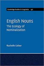 خرید کتاب زبان English Nouns The Ecology of Nominalization