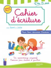 خرید کتاب زبان Cahier decriture 6 8 ans avec Sami et Julie