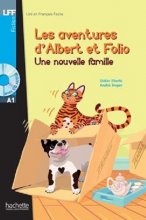 خرید کتاب زبان Albert et Folio : Une nouvelle famille + CD Audio MP3