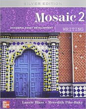 خرید کتاب زبان Mosaic 2 Writing Silver Edition