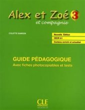 خرید کتاب زبان فرانسه Alex et Zoe - Niveau 3 - Guide pedagogique