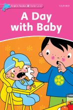 خرید کتاب زبان Dolphin Readers Starter:A Day with Baby (Story+WB+CD)