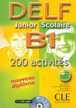 خرید کتاب  زبان فرانسه Delf Junior Scolaire B1: 200 Activites + CD