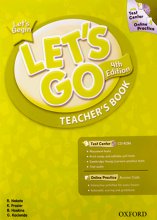 خرید کتاب معلم لتس گو ویرایش چهارم Lets Go Begin Fourth Edition Teachers Book with CD