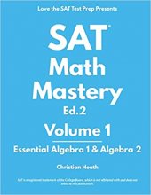 خرید کتاب زبان SAT Math Mastery Essential Algebra 1 & Algebra 2