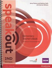 خرید کتاب معلم Speakout 2nd Elementary Teachers Book+CD