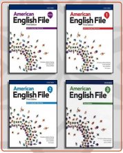 خرید American English File 3rd Starter + 1 + 2 + 3 + CD پک کامل امریکن انگلیش فایل ویرایش سوم