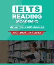 خرید کتاب آیلتس ریدینگ اکچوال تست اکتبر تا ژانویه (IELTS Reading Academic Training Actual Tests (Oct 2021-Jan 2022