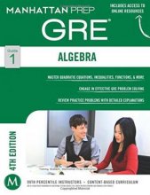کتاب زبان جی آر ایی الجبرا Manhattan Prep GRE Algebra Strategy Guide