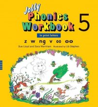 کتاب جولی فونیس ورک بوک Jolly Phonics Workbook 5