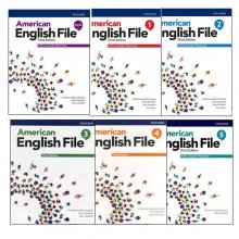 مجموعه شش جلدی امریکن انگلیش فایل ویرایش سوم American English File 3rd Edition