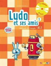 خرید کتاب زبان فرانسه Ludo et ses amis 1 niv.A1.1 (éd. 2015) + Cahier + CD audio