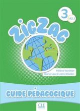 خرید کتاب زبان فرانسه Zigzag 3 - Niveau A2.1 - Guide pedagogique