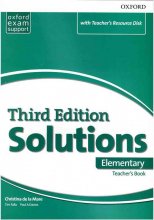 خرید کتاب معلم Teachers Book Solutions Elementary 3rd