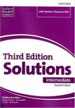 خرید کتاب معلم سولوشنز اینترمدیت ویرایش سوم Solutions Intermediate Teachers Book 3rd