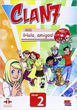 خرید کتاب آموزشی اسپانیایی (Clan 7 con Hola Amigos!: Student Book Level 2 (Spanish Edition