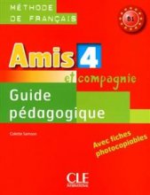 خرید کتاب فرانسه Amis et compagnie – Niveau 4 – Guide pedagogique