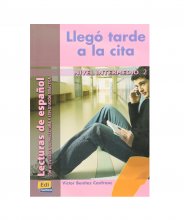 خرید کتاب اسپانیایی Llego tarde a la cita: INTERMEDIO 2