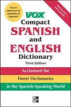 خرید کتاب اسپانیایی Vox Compact Spanish and English Dictionary 3rd