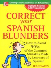 خرید کتاب اسپانیایی correct your spanish blunders